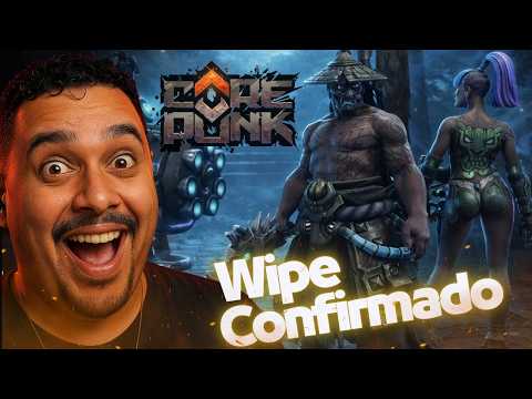A ESPERA ACABOU! WIPE DE COREPUNK MARCADO PARA JUNHO